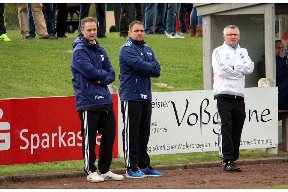 Das Trainerteam um Nico Fehlhauer (Mitte) freut sich auf erfahrene Neuzugänge. F: KarlHeinz Rickelmann