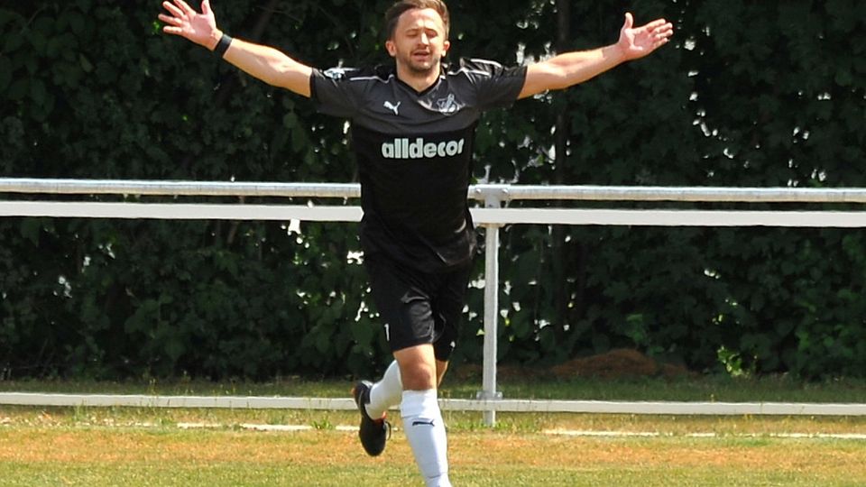 Will wieder Tore für den FC Weisingen bejubeln: Tobias Käsmayr befindet sich nach einem Kreuzbandriss im Aufbautraining.
