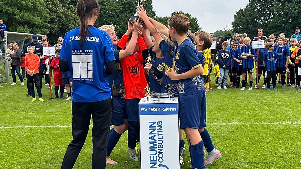 Glehn trotzt das schlechte Wetter weg.