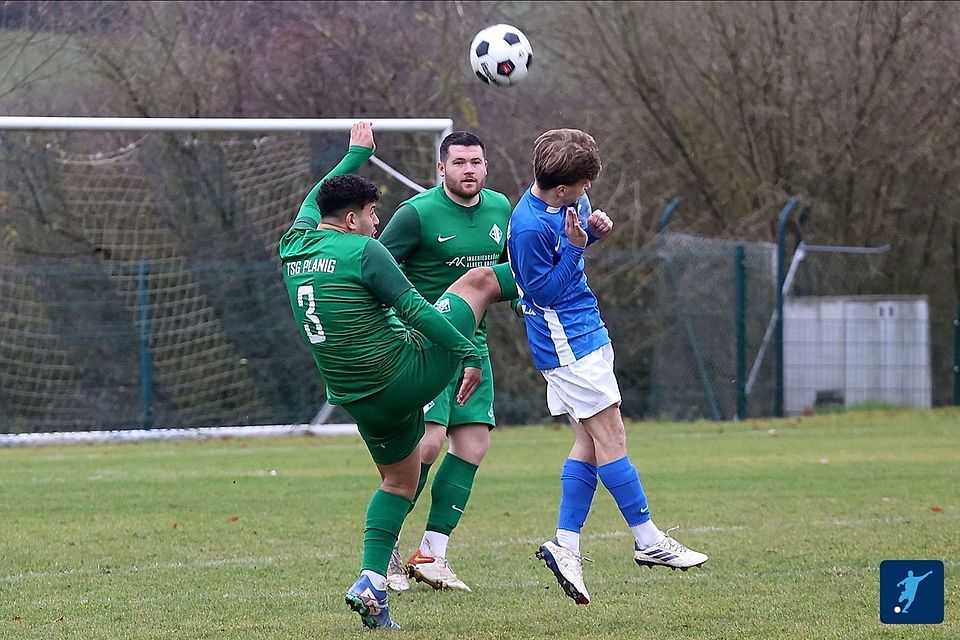 Die TSG Planig (grüne Trikots) bekommt es im Topspiel mit der SG Merxheim/Monzingen/Meddersheim zu tun. Das Hinspiel endete 1:1.
