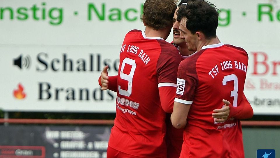 Erkämpfte sich drei Punkte in Jetzendorf: Der TSV Rain.