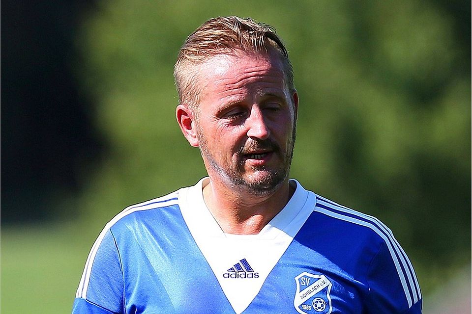 Andreas Greil ist bereits seit Anfang August nicht mehr Spielertrainer beim SV Achslach F: Weiderer