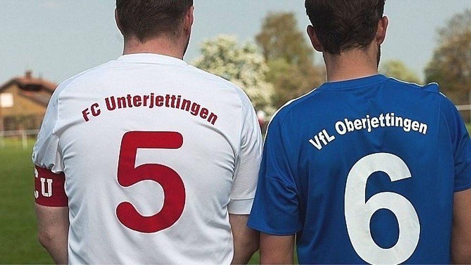 Die Vereinsfreundschaft zwischen dem FCU (links Philf Hafemann) und dem VfL (rechts Heiko Schmidt) ruhte am gestrigen Samstag für 90 Minuten Foto: Schmidt