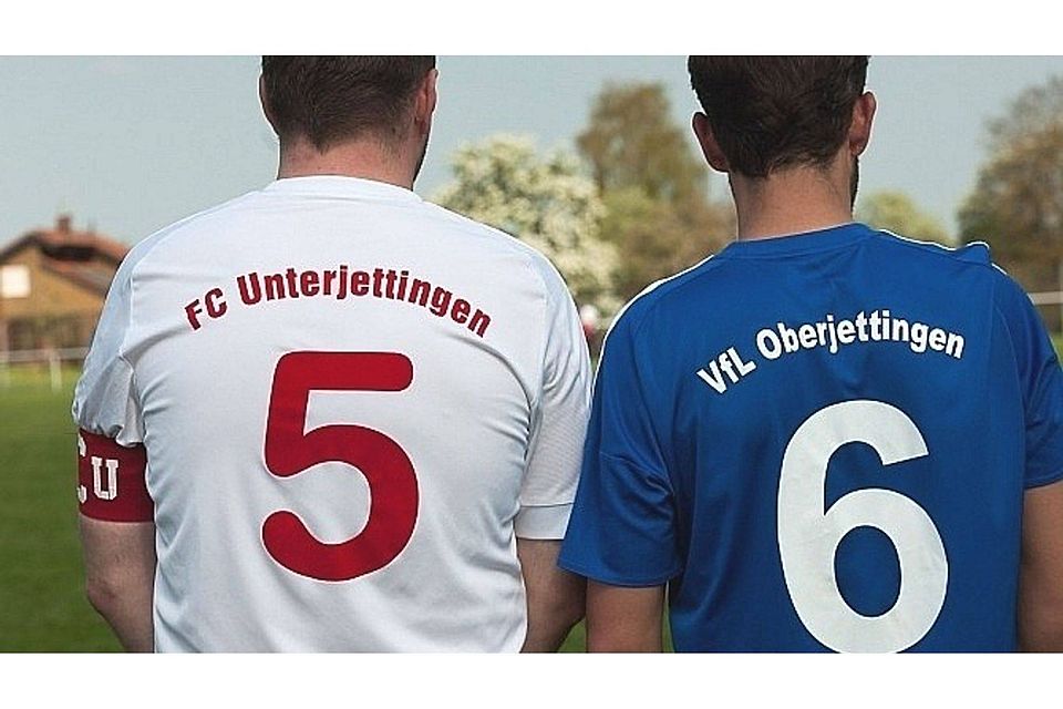 Die Vereinsfreundschaft zwischen dem FCU (links Philf Hafemann) und dem VfL (rechts Heiko Schmidt) ruhte am gestrigen Samstag für 90 Minuten Foto: Schmidt
