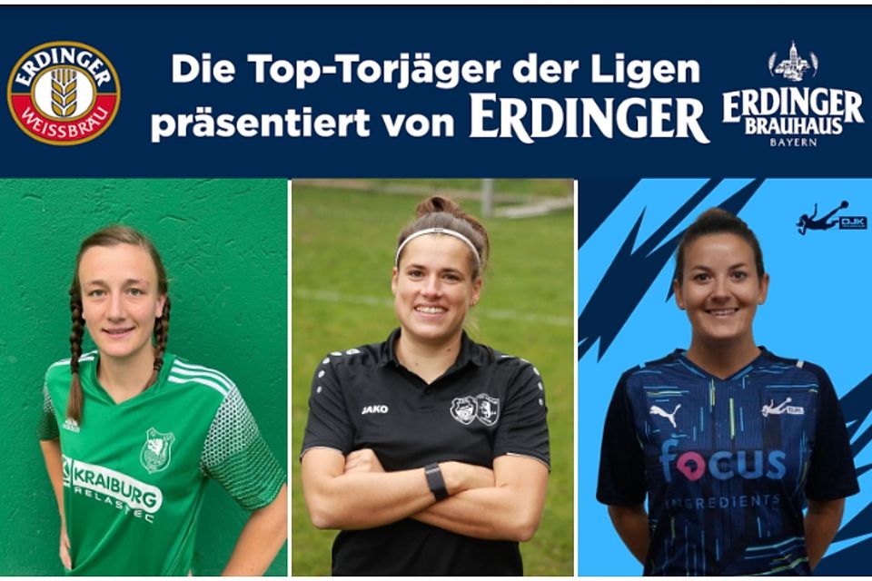 Zogen den Kürzeren: Anna Schild, Sandra Funkenhauser und Sarah Axthammer (v.l.).
