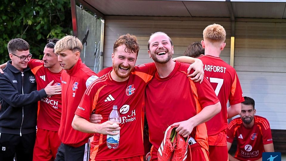 Gut lachen hatten die Tarforster nach dem sechsten Sieg im sechsten Spiel