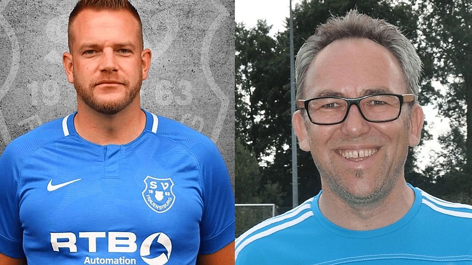 Hans Bader (li.) löst beim FC Gergweis Manfred Wallner ab 