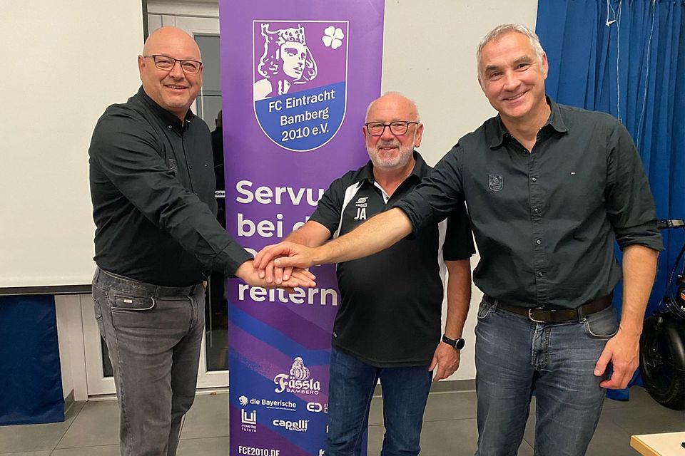 Bernd Kaufer, Josef Ahmann und Sascha Dorsch (v.l.) wurden in ihren Vorstandsämtern bestätigt. Neu dazu kommen Olaf Oestmann und Thomas Decker, die an der Mitgliederversammlung allerdings nicht teilnehmen konnten.