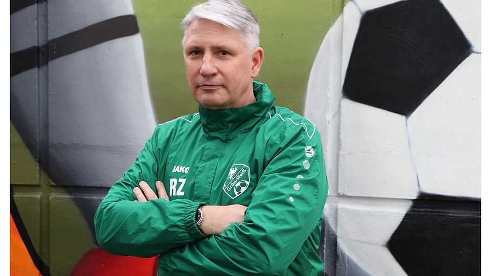 Ronald Zacharias, Trainer des SV Grün-Weiß Lübben III