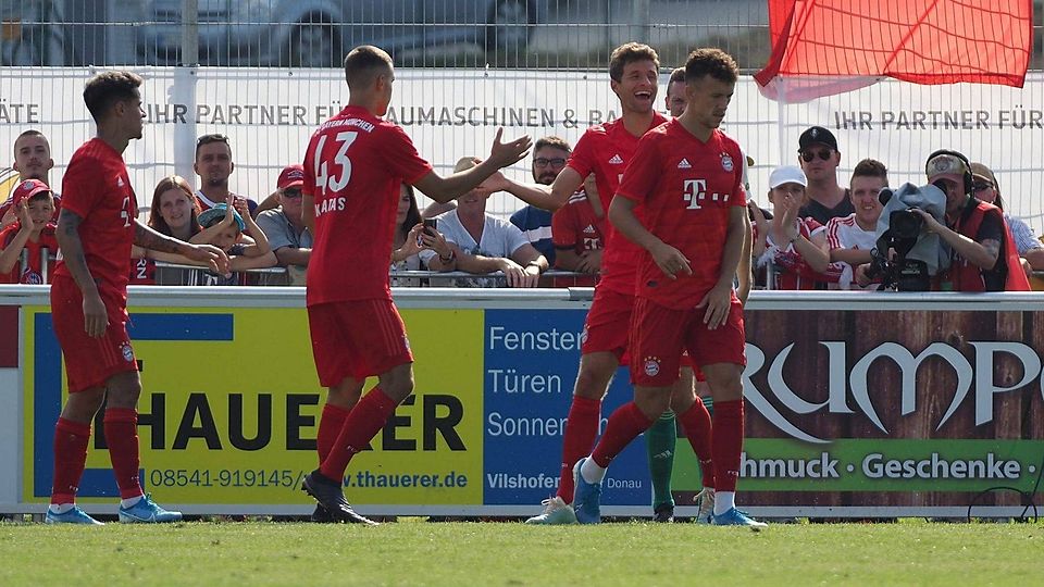 Can Karatas durfte sich gleich dreifach in die Torschützenliste des FC Bayern eintragen.