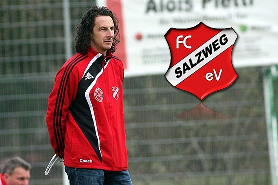 2010: Das aufregende Jahr für Salzwegs Trainerduo Axel Dichtl (im Bild) und Daniel Sattler. F: Wagner