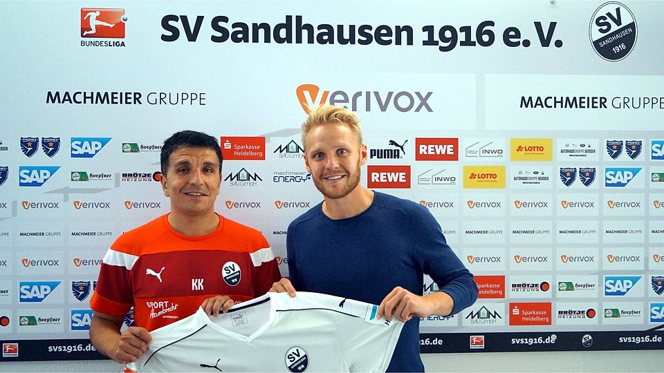 Arbeiten am Hardtwald zusammen: Daniel Lukasik (re.) und Kenan Kocak, Chefcoach des SV Sandhausen. F: SVS