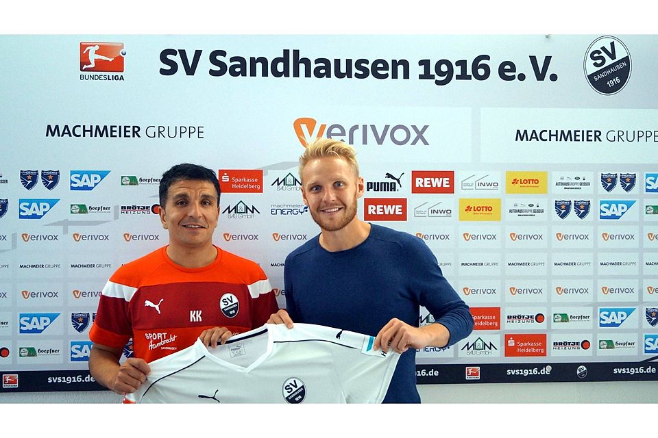 Arbeiten am Hardtwald zusammen: Daniel Lukasik (re.) und Kenan Kocak, Chefcoach des SV Sandhausen. F: SVS