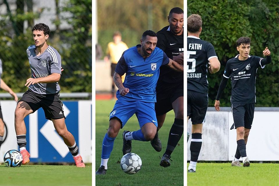 Feldmoching steckt (li.) im Abstiegskampf, der SVN will (mi.) nach oben. Fatih Ingolstadt (re.) überraschte.