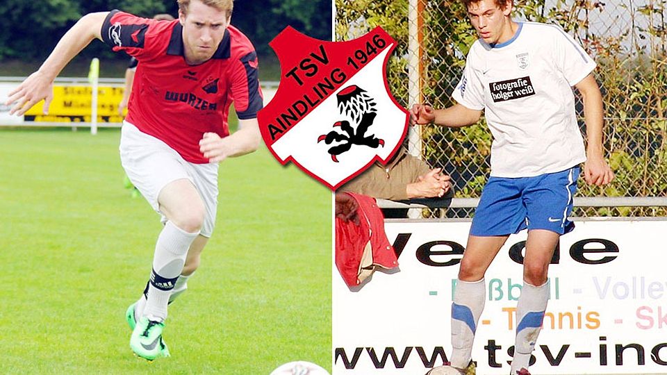 Daniel Söllner (links) und Christopher Kneifel (rechts) spielen in der neuen Saison wieder am Schüsselhauser Kreuz.   F.: Archiv