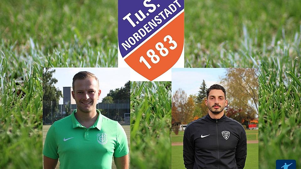 Diese zwei Neuen sollen dem TuS Nordenstadt helfen die Abstiegszone schnellstmöglich zu verlassen: David Tempel (links) und Alessio Cataldo (rechts).