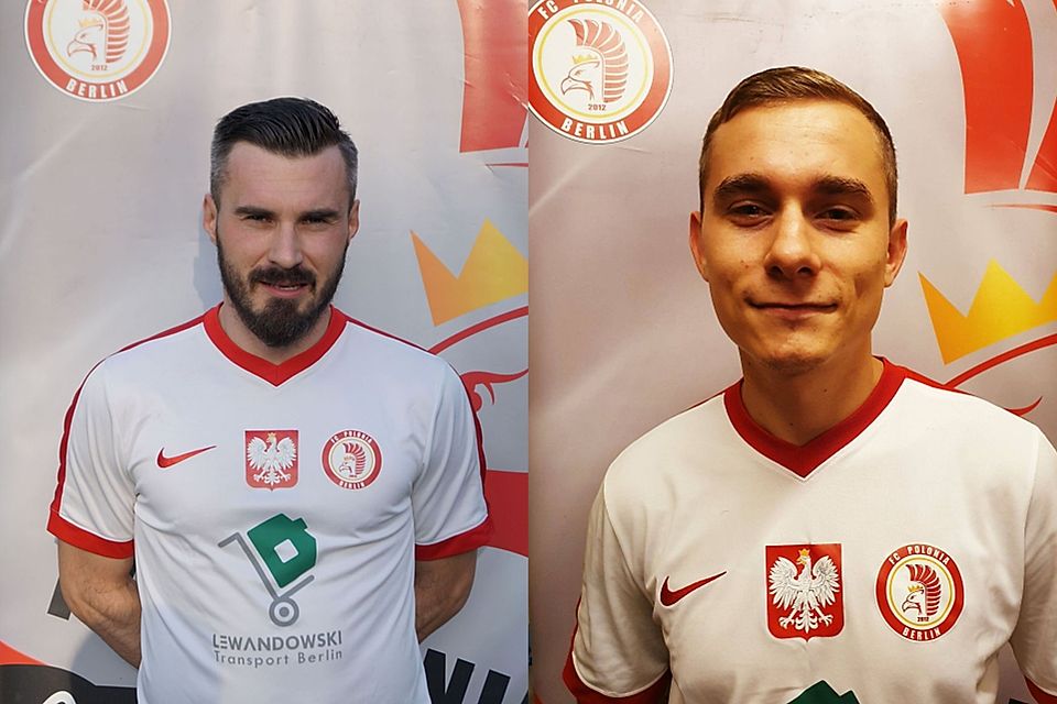 Jacek Jerszynski (li.) und Kamil Borowski (re.) wechseln zum Weißenseer FC.
