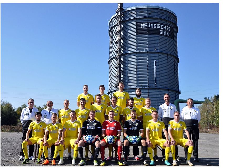 Teamfoto Borussia Neunkirchen aus dem Jahr 2018