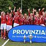 Die B-Juniorinnen von Holstein Kiel sicherten sich auch den Sieg im Landespokal. Foto: ck