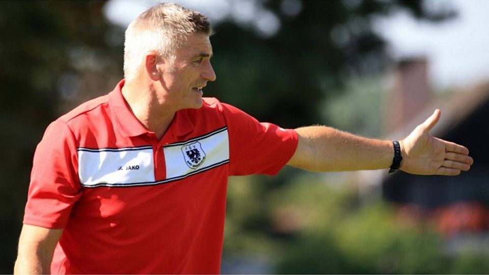 FSV-Coach Lunz hat zwei Zugänge für sein Team. F: Giurdanella