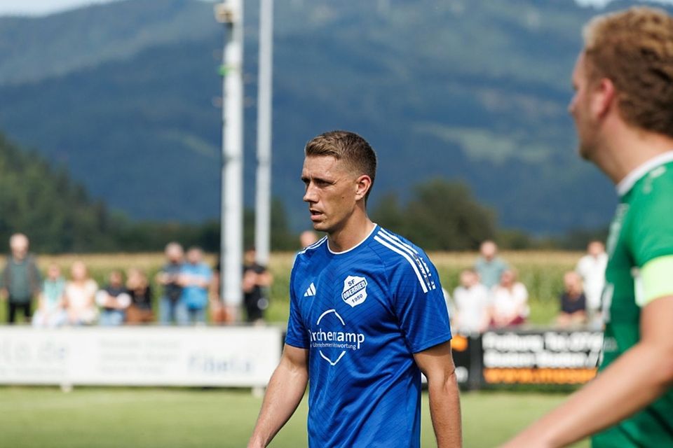 Nils Petersen im Trikot der Sportfreunde Oberried. 