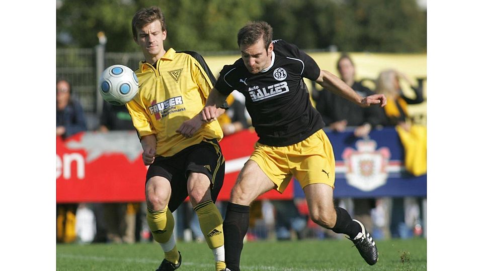 Sven Lukac (links, hier gegen Ludwigsburg) avancierte zum Matchwinner gegen den TSV Bad Boll. Foto: Baumann