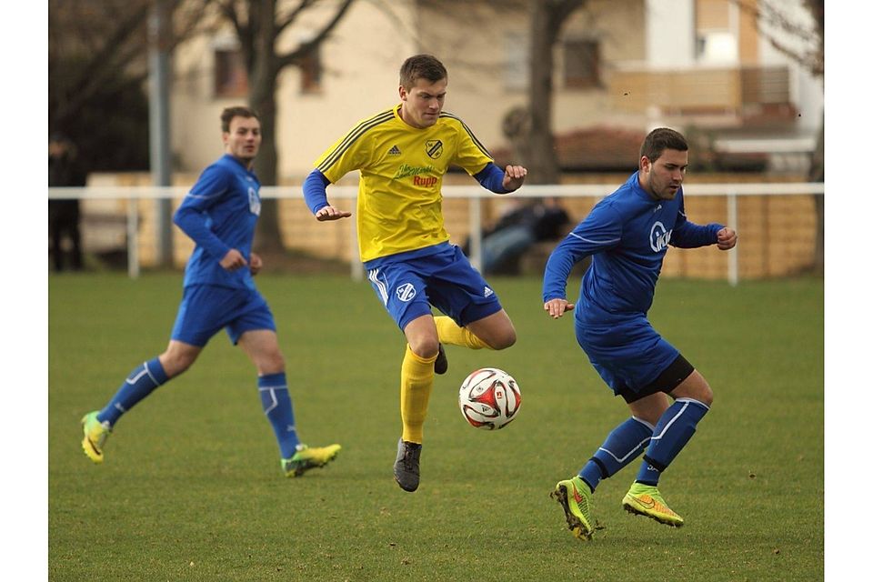 TuS Framersheim II (gelb) will sich von der letzten Niederlage nicht schocken lassen. F: Wolff