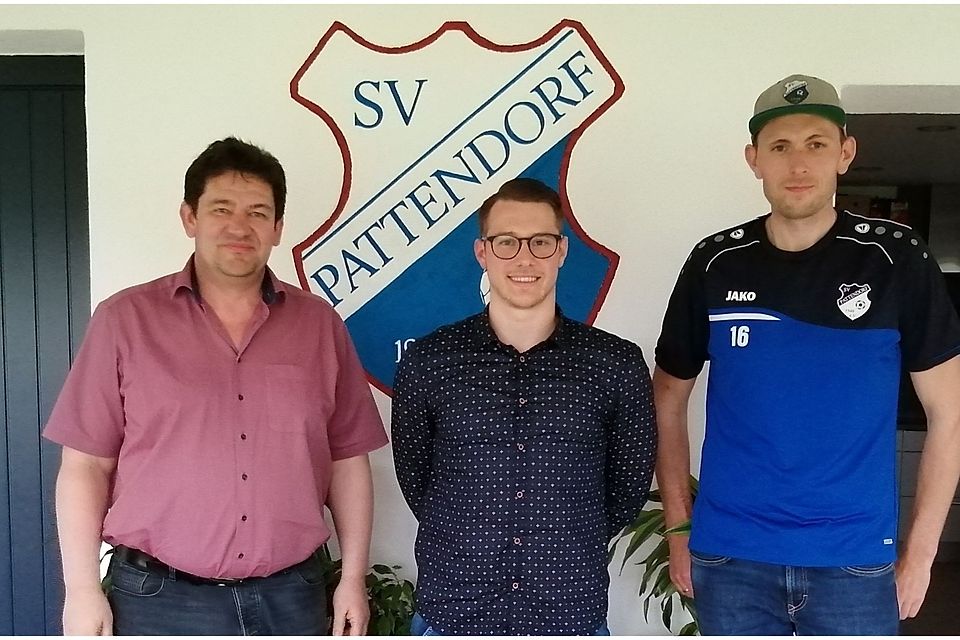 Jonas Ziegler (Mitte) wird spielender Co-Trainer beim SV Pattendorf 