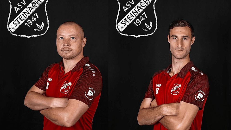 Andreas Bauer (li.) und Dennis Sperl haben beim ASV Steinach hingeworfen 