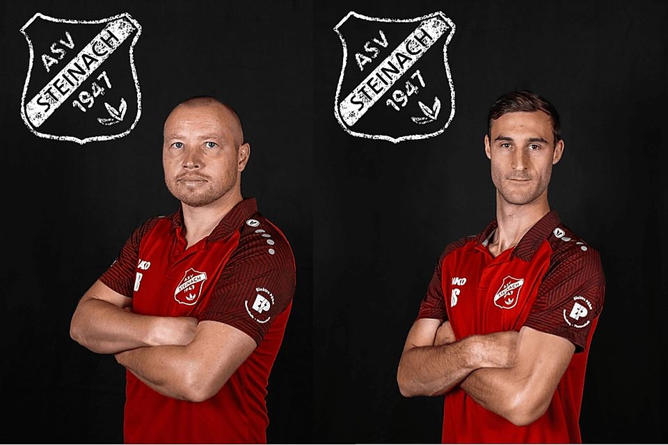 Andreas Bauer (li.) und Dennis Sperl haben beim ASV Steinach hingeworfen 