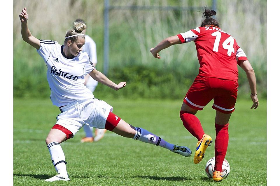 Ina van der Linde (links) möchte mit dem TSV auch in Hagsfeld punkten. Günter Kram