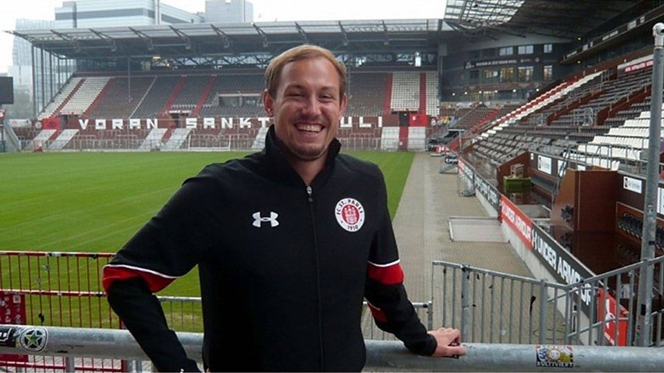 Wechselt vom Millerntor zurück ins Heeslinger Waldstadion: Eric Staats, künftiger Coach der U19 des JFV A/O/Heeslingen. Foto Krause