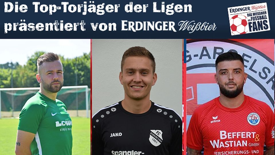 Christoph Hollinger (mi.) führt das Torjägerrennen in der Landesliga Südwest weiter an.  
