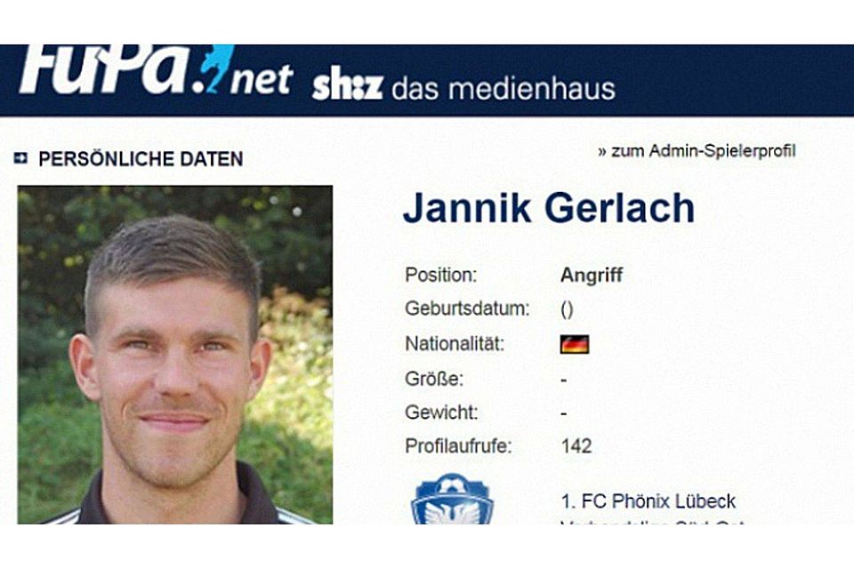 Ihm gelangen gegen den FC Dornbreite gleich vier Tore: Jannik Gerlach