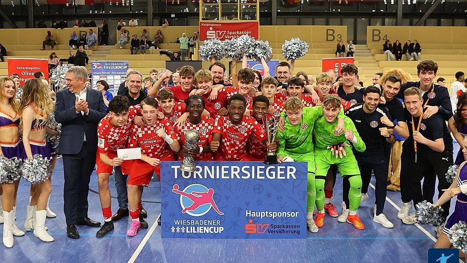 Der 1. FSV Mainz 05 sicherte sich am Finaltag des 30. Wiesbadener Liliencups den Turniersieg. 