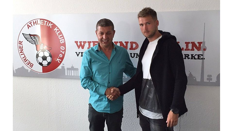 Kevin Gutsche (r.) wechselt vom BFC Dynamo zum Berliner AK. Foto: BAK