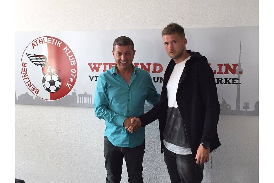 Kevin Gutsche (r.) wechselt vom BFC Dynamo zum Berliner AK. Foto: BAK