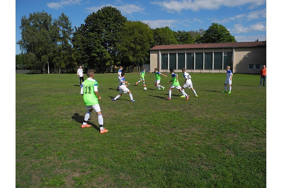 Die U13 der SpVgg SV ließ zu viele Chancen aus. F: Herbert Riedel