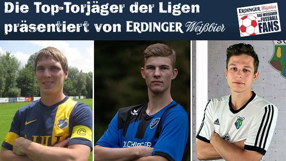 Martin Plonner (l.) und Benedikt Lugmayr (m.) teilen sich wieder den ersten Platz. Fabian Jäger macht mit einem Viererpack einen Sprung auf Rang Zwei.