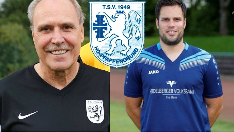 Gerd Mühlbauer (l.) und Sebastian Treiber bleiben dem TSV Pfaffengrund erhalten.