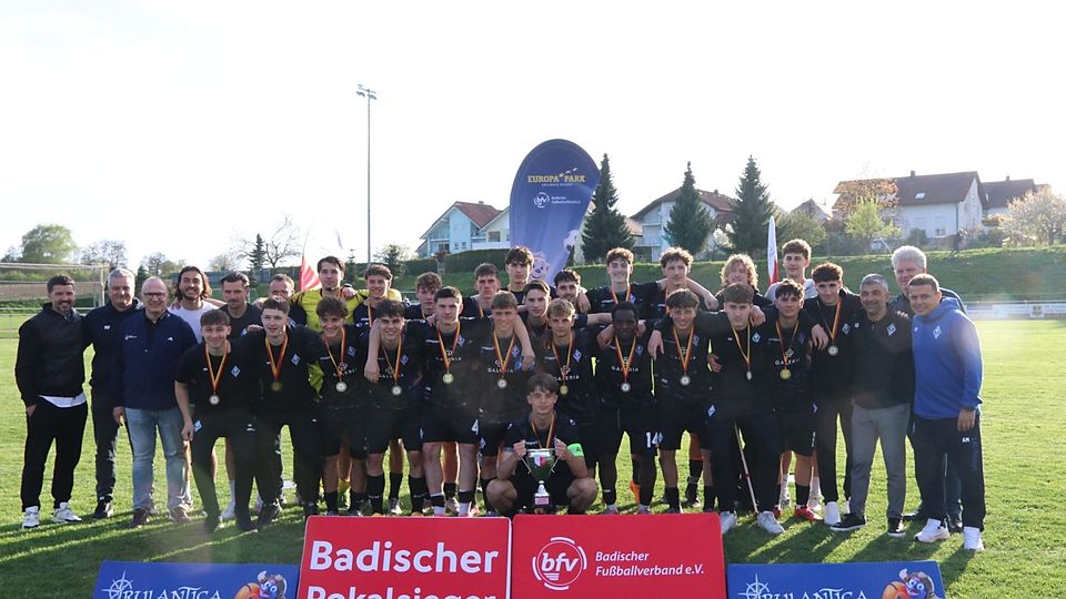 Die U19 des SV Waldhof Mannheim