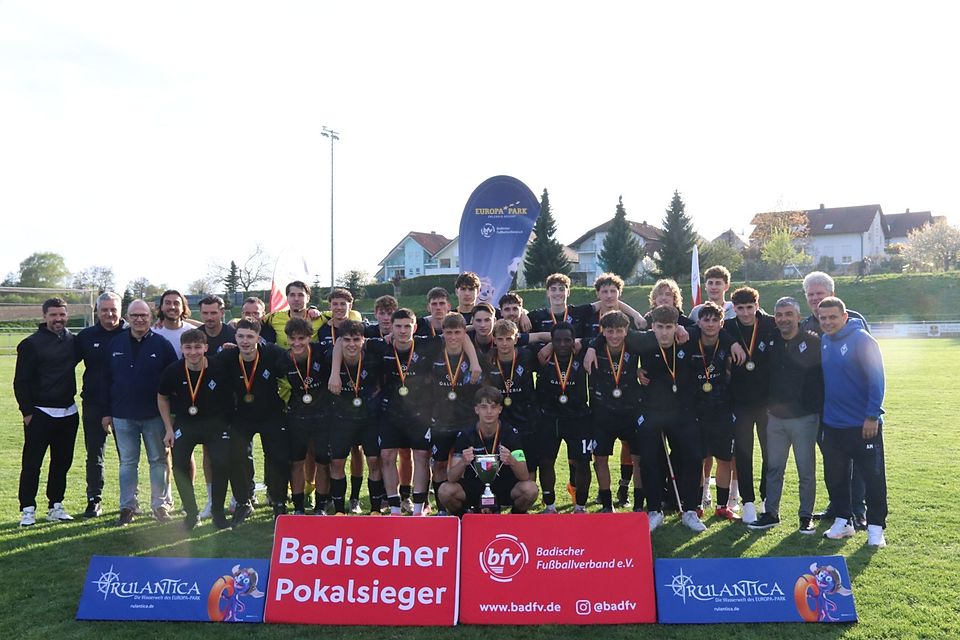 Die U19 des SV Waldhof Mannheim