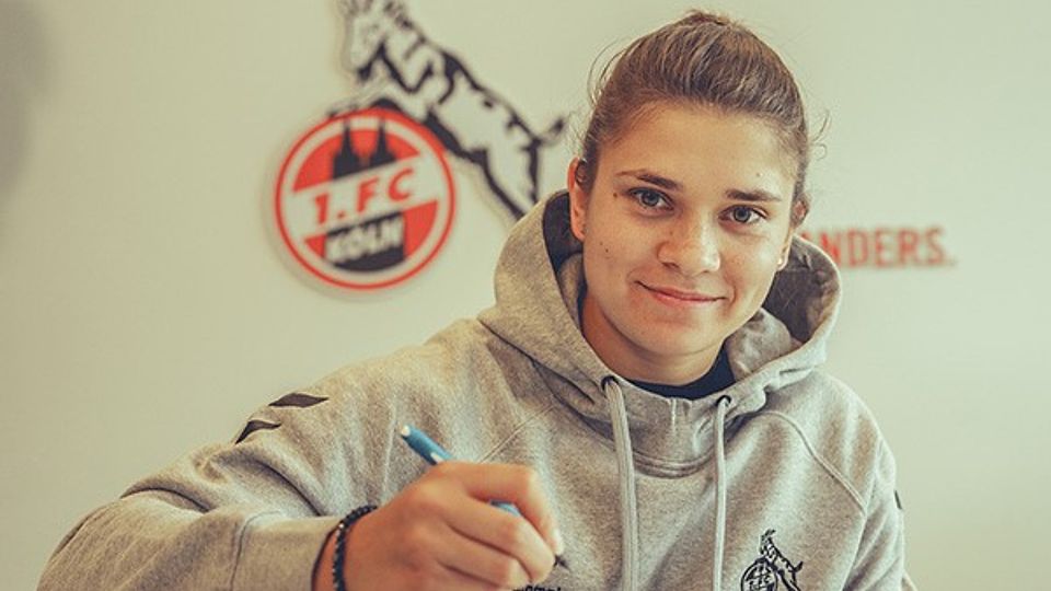 Martyna Wiankowska schließt sich den Frauen des 1. FC Köln an.