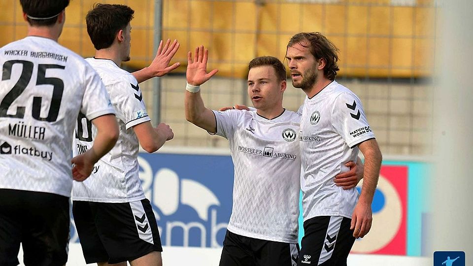 Endlich kann Burghausen in 2026 jubeln.