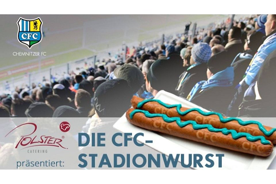 Die CFC-Stadionwurst. © Chemnitzer FC/Facebook