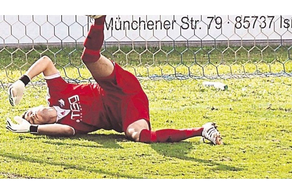 FCI-Torwart Florian Preußer konnte den frühen Treffer zum 0:1 nicht verhindern.