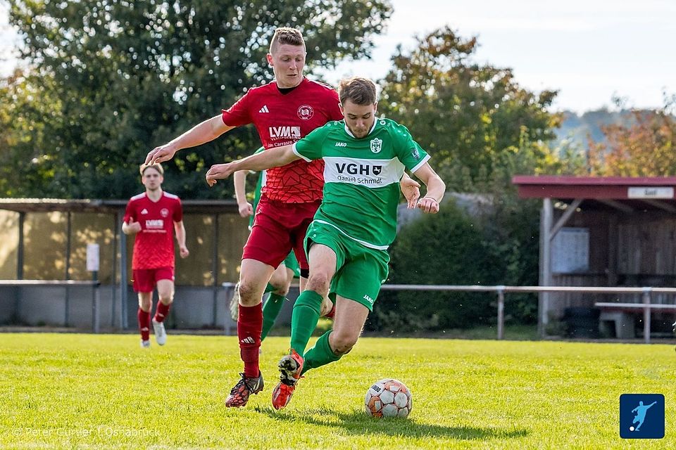 Spielszene aus dem Hinspiel Spielszene aus dem Hinspiel