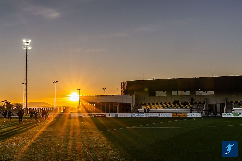 Das Stadion in Bissen ist Schauplatz eines wahren Endspiels um den Titel Das Stadion in Bissen ist Schauplatz eines wahren Endspiels um den Titel