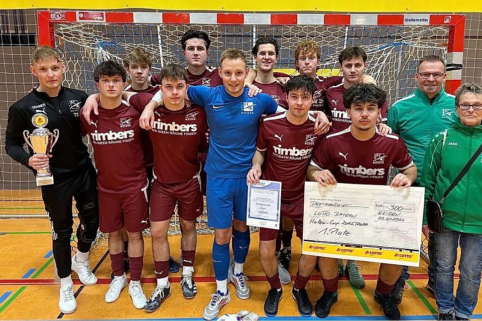 Hallenmeister 2026 im Kreis Amberg/Weiden: FC Weiden-Ost.