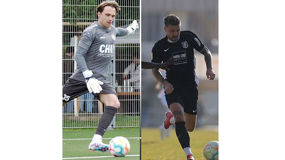 Niklas Reichel (links), Dominik Wüst (rechts) und noch weitere Akteure der Region sind jeden Montag bei der Baller League in Berlin im Einsatz. 